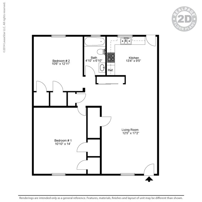 Floorplan - Villager Apartments