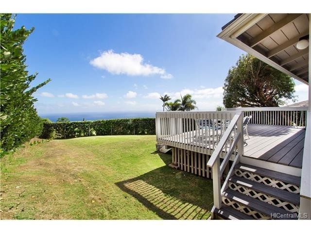 Spacious Back Yard with Deck - 2447 Aha Aina Pl