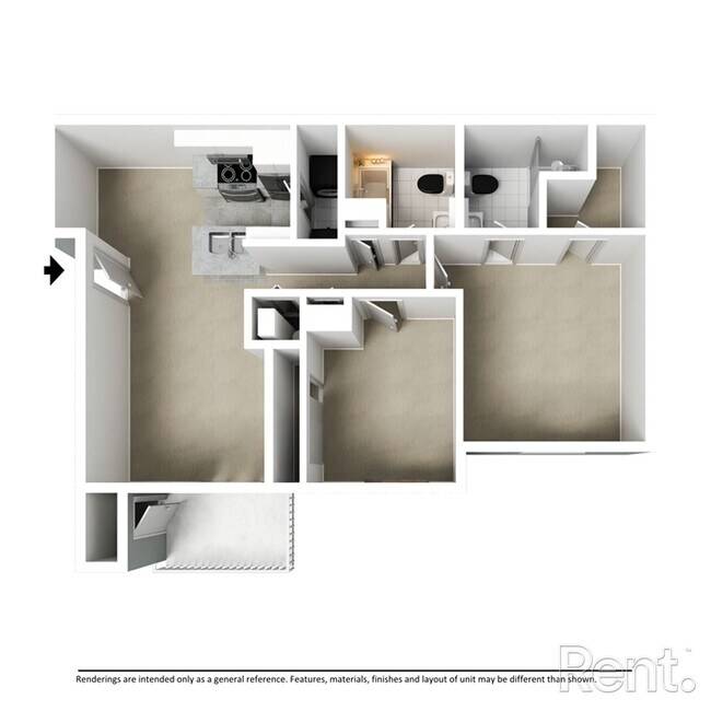 Building Photo - Beautiful 2-bedroom 2 bath apartment, UPSTAIRS WITH A LAKEVIEW.