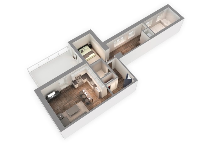 Floorplan - Park Heights by the Lake Apartments