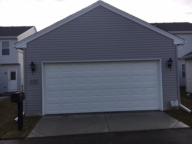 2 car detached garage. - 2571 W 127th Pl