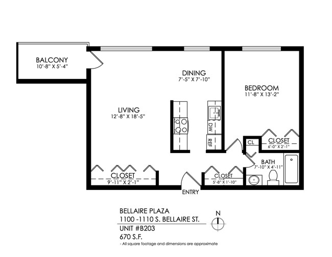 Floorplan - Bellaire Plaza