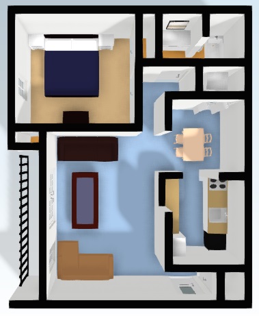 Floorplan - Solare Apartment Homes