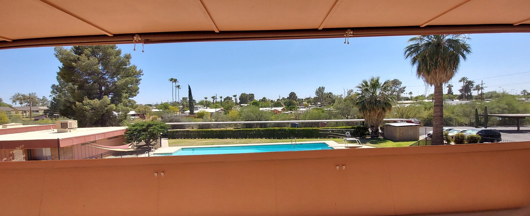 View from balcony - 8500 E Old Spanish Trl