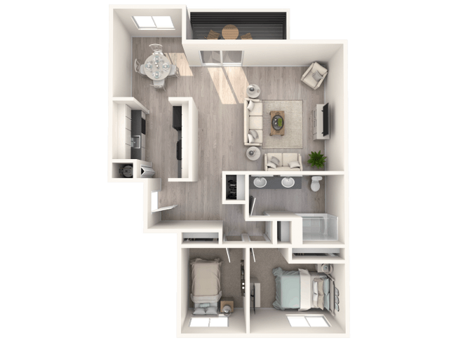 Floorplan - Courtyards at Cedar Hills