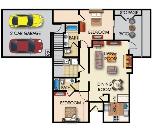 Pegasus 2 - Creek View Condominium Rentals