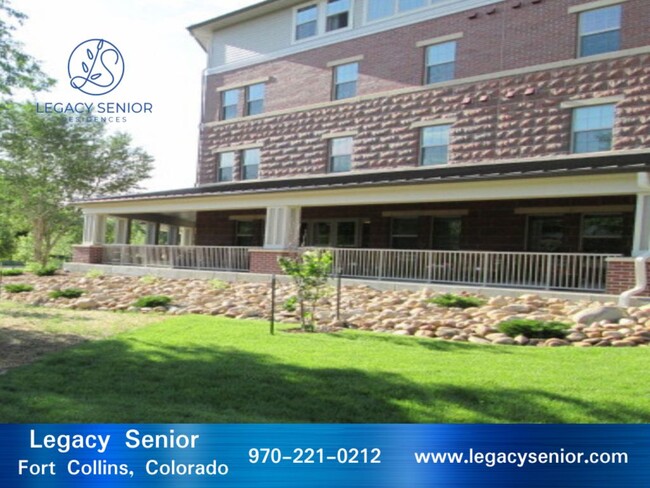 Outdoor patio - Legacy Fort Collins Senior Residences