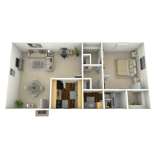 Floorplan - Valley View - DFW