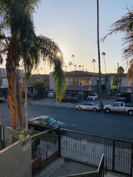 The view from the top floor - 136 N Mariposa Ave