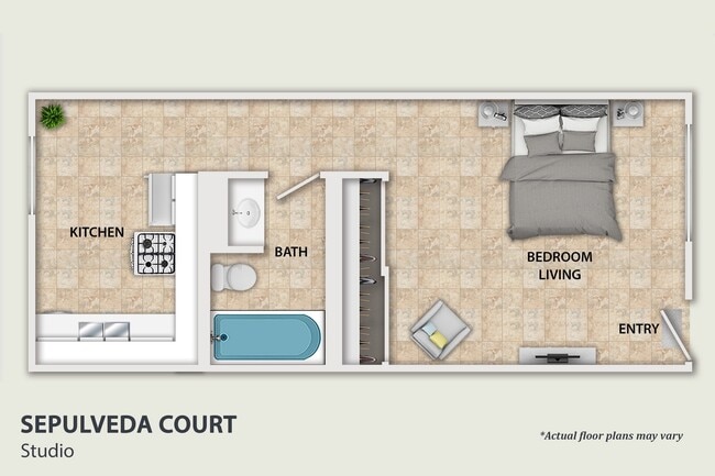 Floorplan - Sepulveda Court