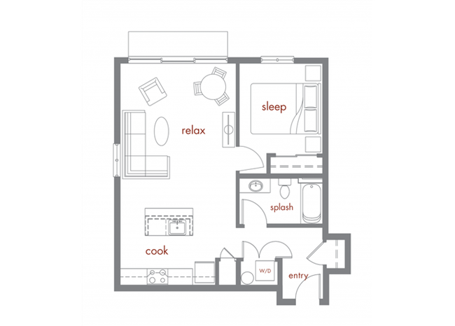 Floorplan - Tivalli Apartments