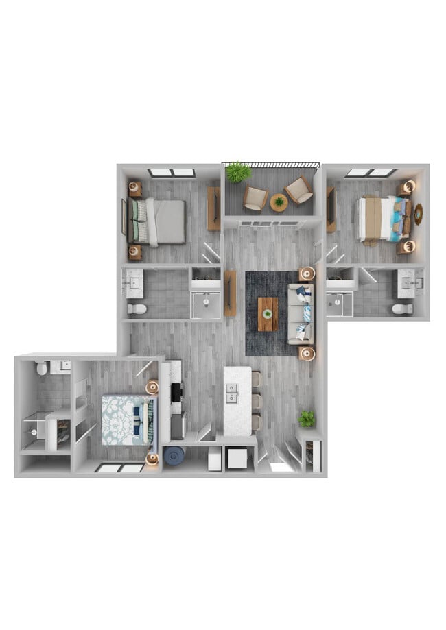 3 Bed 3 Bath - Oak Shore Commons