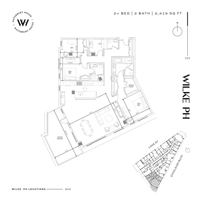 Floorplan - Waterbury House