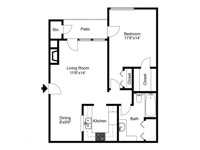 Floorplan - Westmount Place Apartments