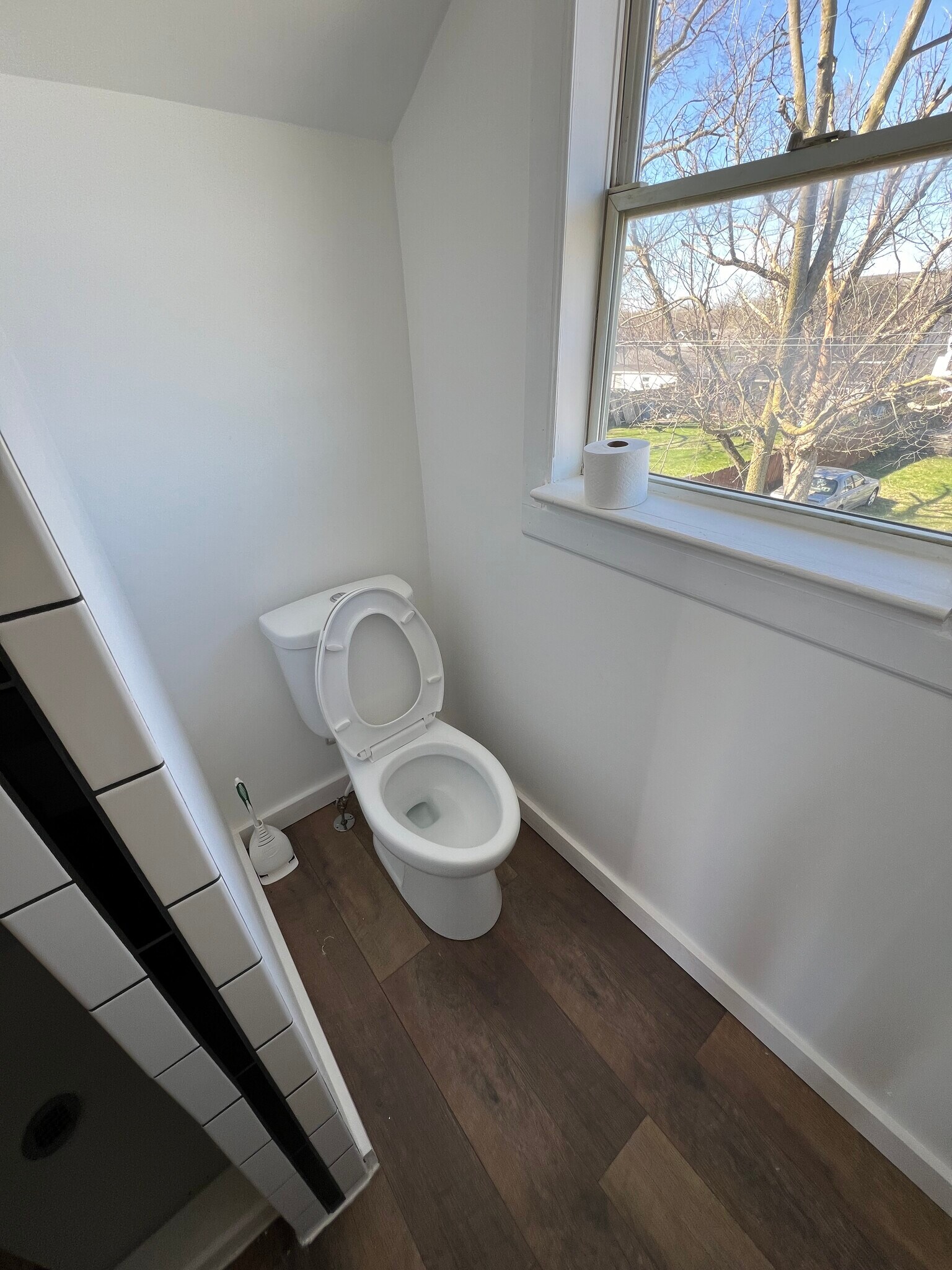New elongated toilet - 1531 State St