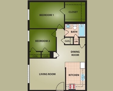2BR/1BA - Bracken Creek