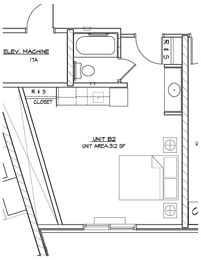 Floorplan - The House Apartments - Historical Access