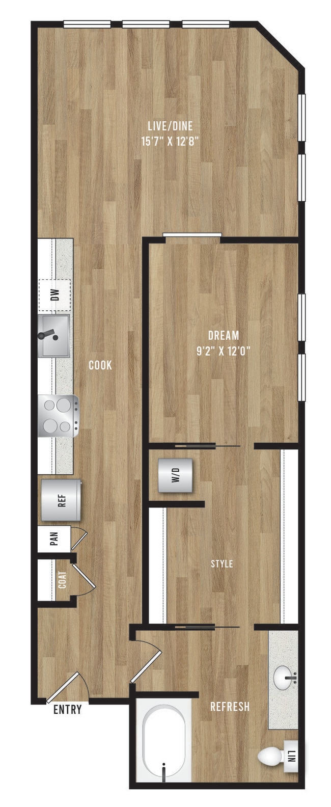 Floorplan - Victor Prosper