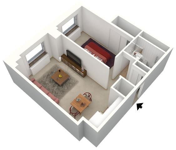 Floorplan - 5550 S Dorchester