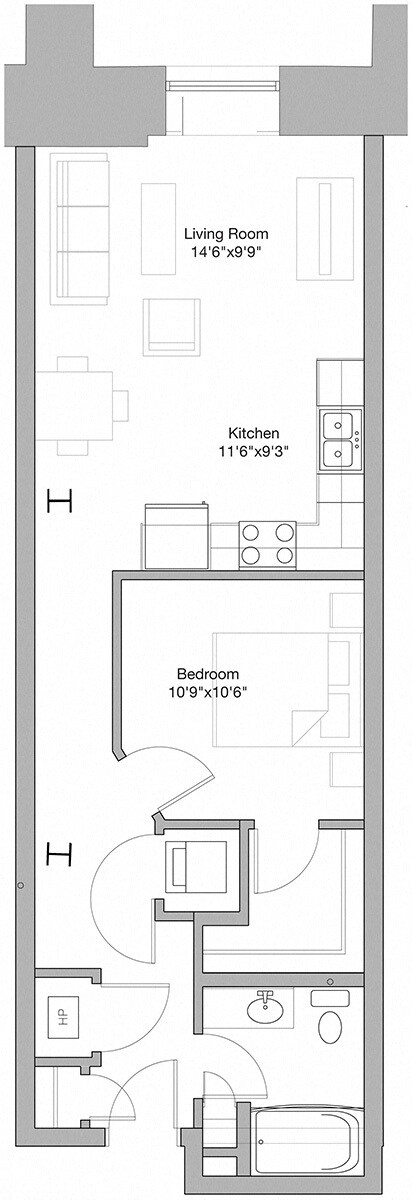 Floorplan - A-Mill Artist Lofts