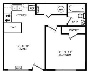 1BR/1BA - College Park