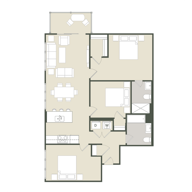 Floorplan - 1545 W. North Ave.