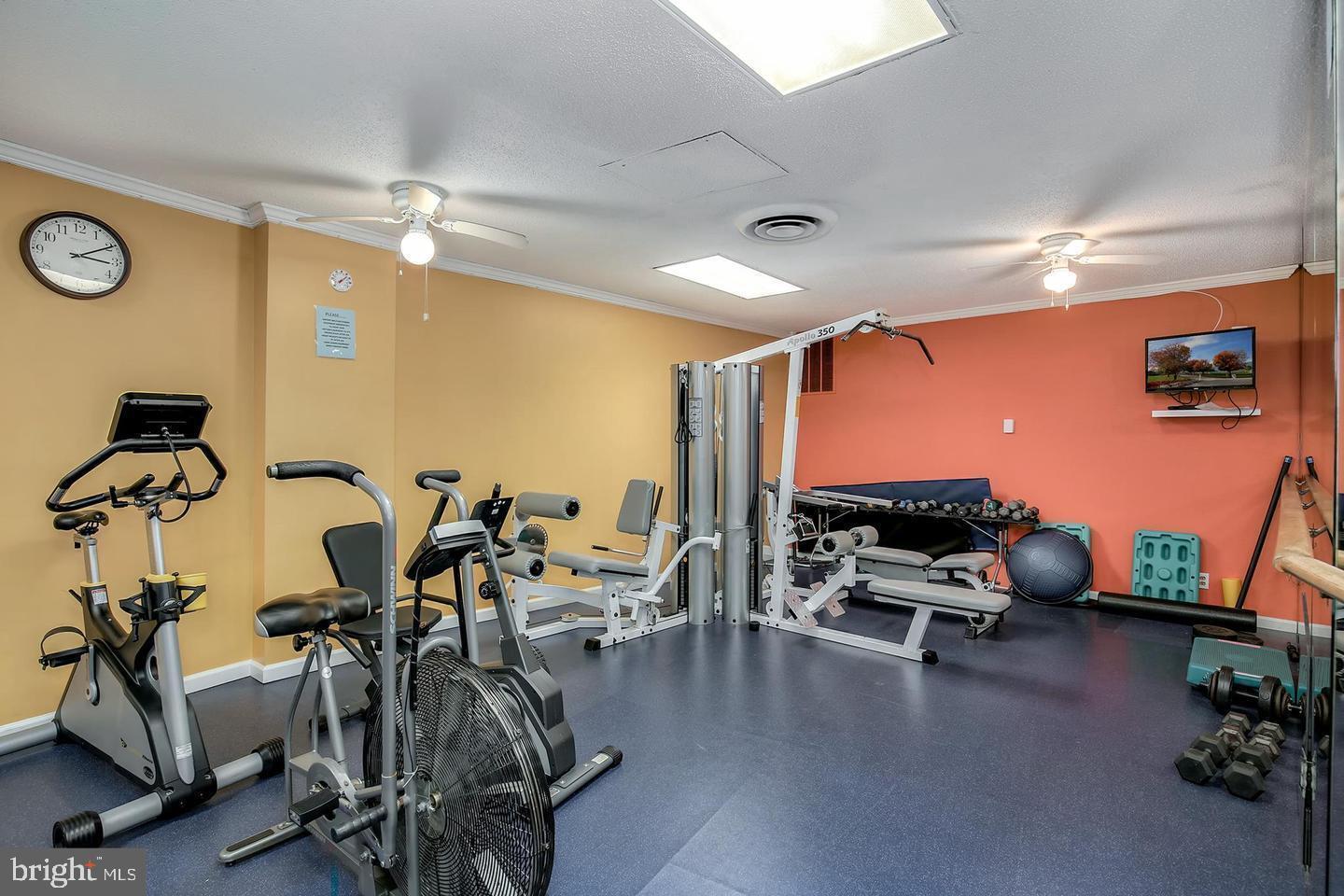 Fitness room - 9039 Sligo Creek Pky