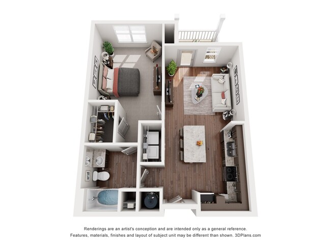 Floorplan - Capital Park at 72 West