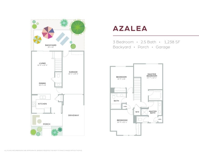 Floorplan - Sendero Townhomes