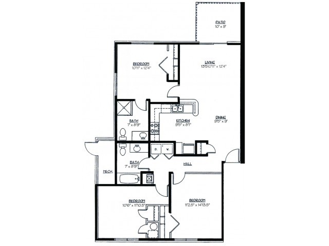 Glen Floor Plan - Liv Wildwood