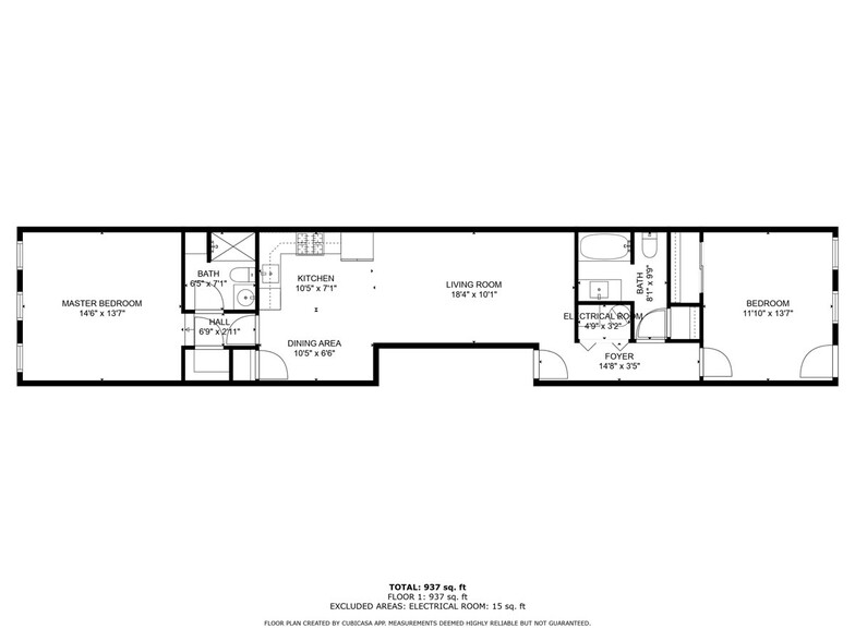 Floor Plan - 2037 McCulloh St