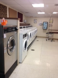 Laundry in the same building - 77 Pond Ave
