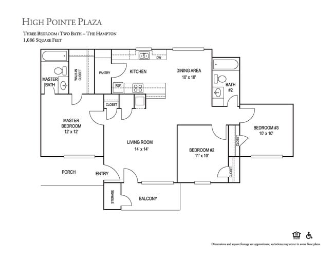 Floorplan - High Pointe Plaza