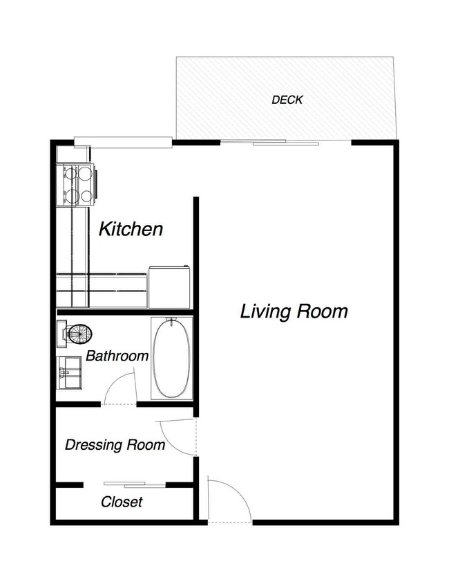 Floorplan - Bradford Apartments