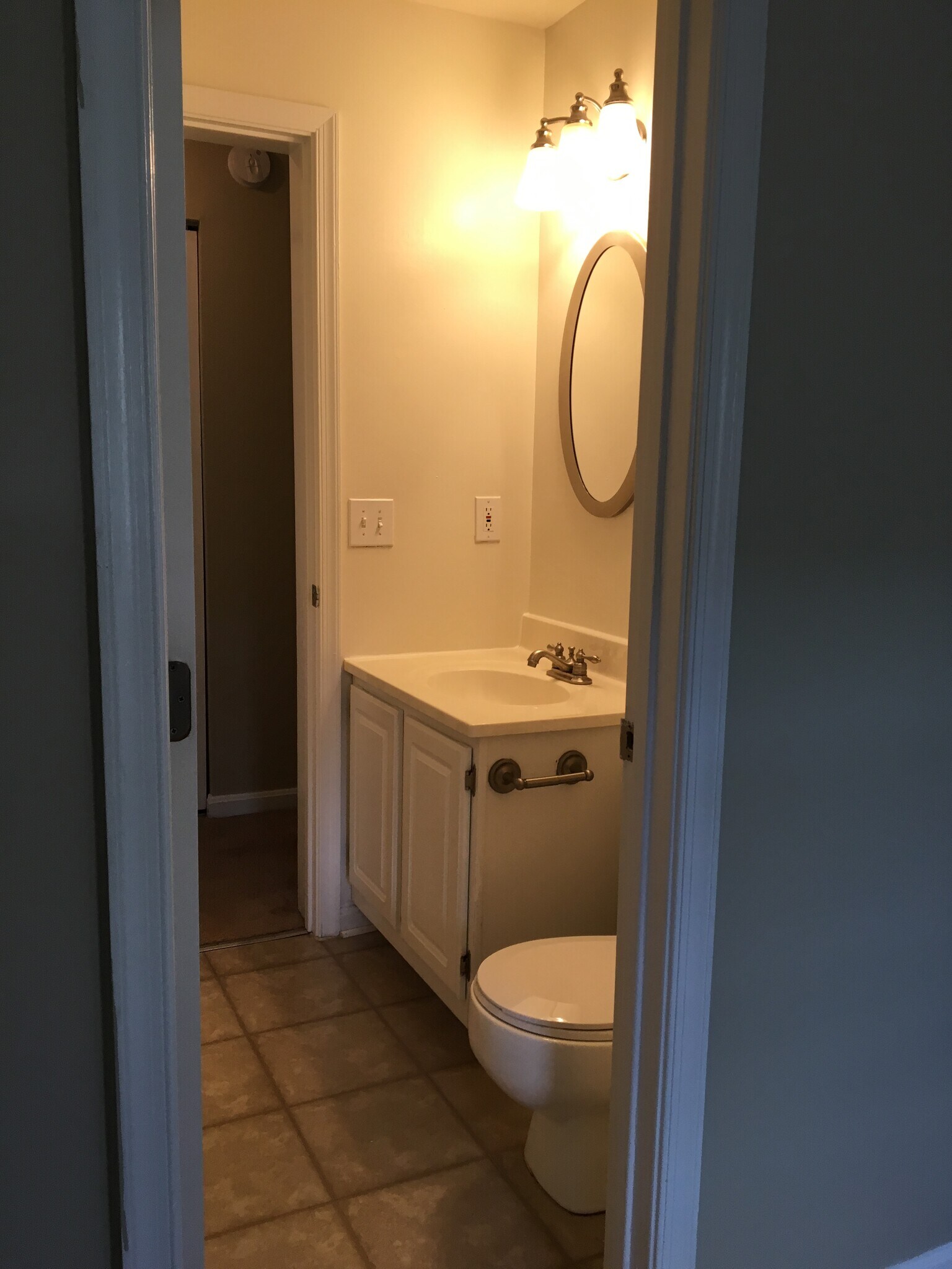 Hallway bathroom - 14803 Rydell Road