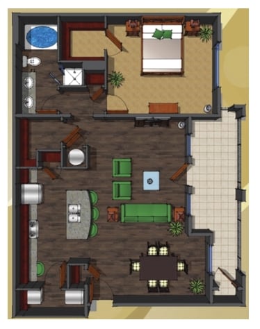 1BR/1BA - The District at Westborough