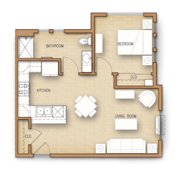 Floorplan - Robinson Place - A Senior Community