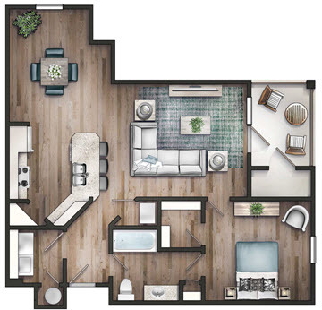Floorplan - Duval Station Landing