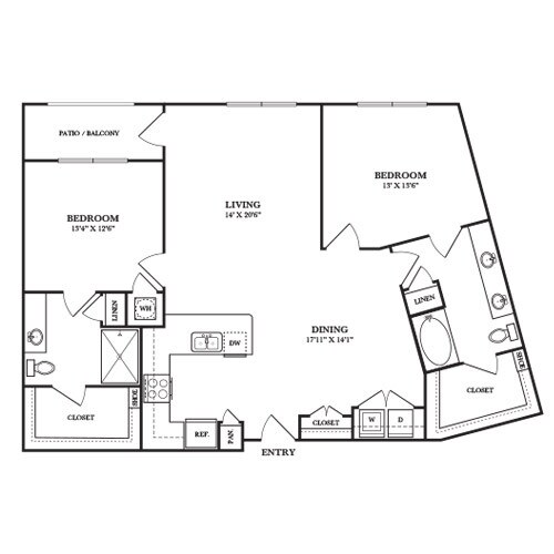 Floorplan - Rocklyn at Samuels Ave