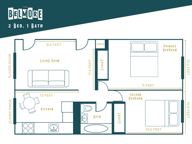 Floorplan - The Belmore