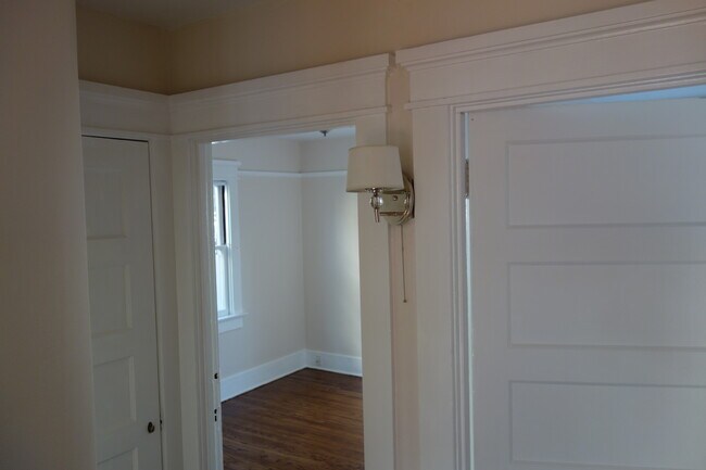 Hallway with storage closet - 753 Orange Ave