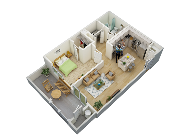 Floorplan - The Curve at Gilbert