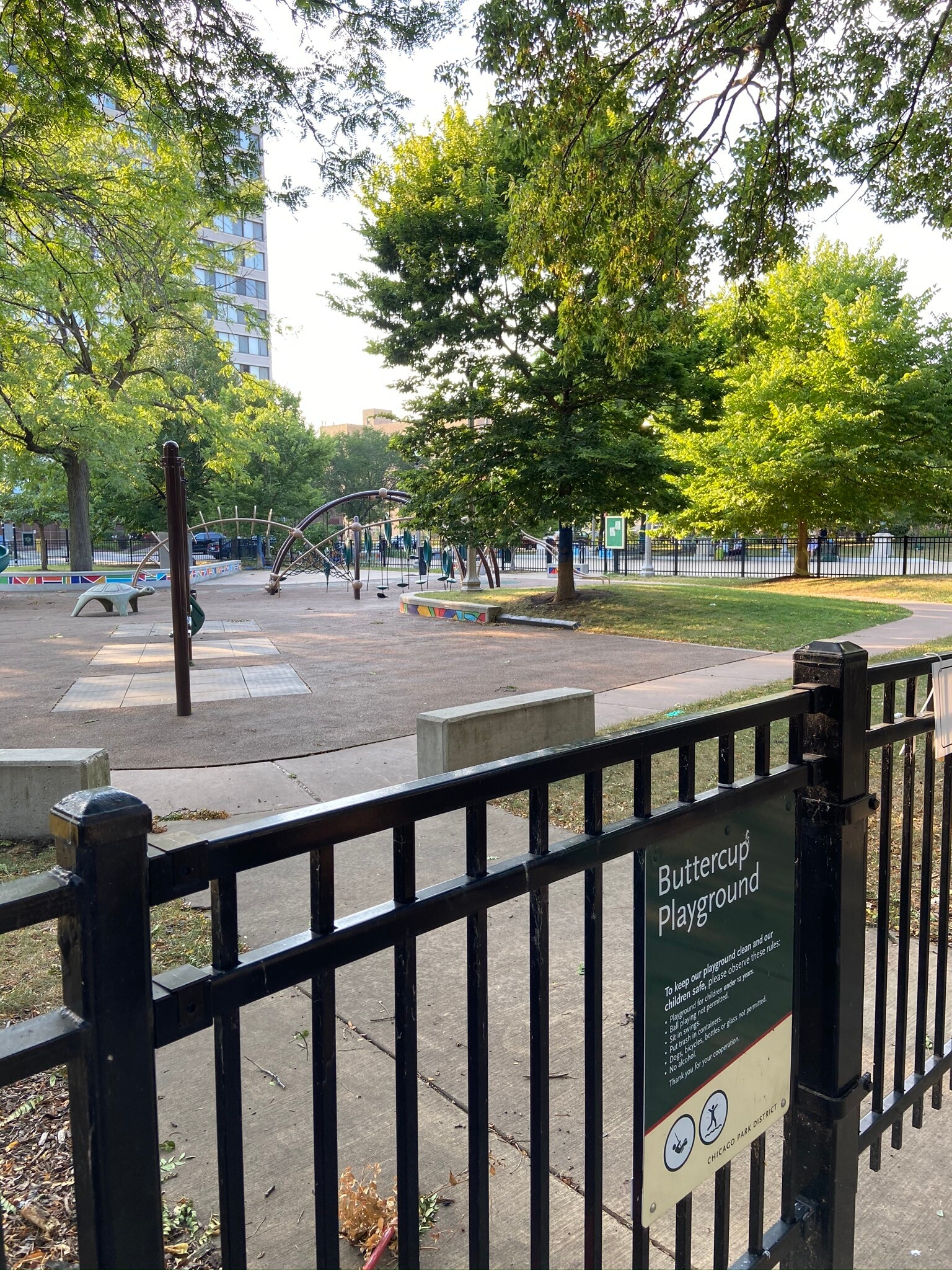 Buttercup Park on West end of block - 917 W Margate Ter