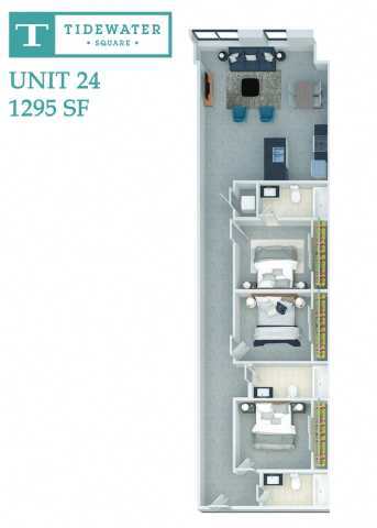 Floorplan - Tidewater Square