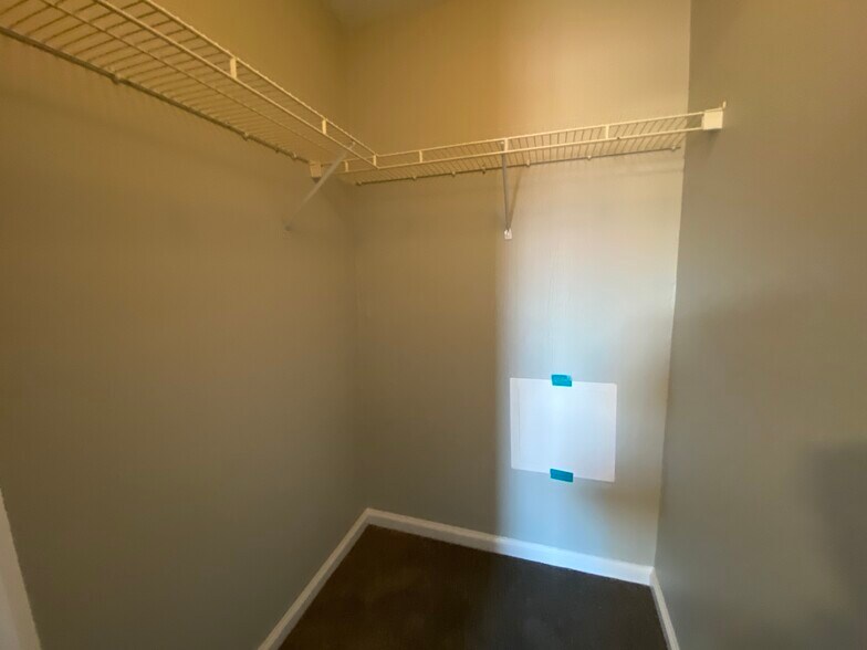 primary closet - 218 Pinnacle Ct