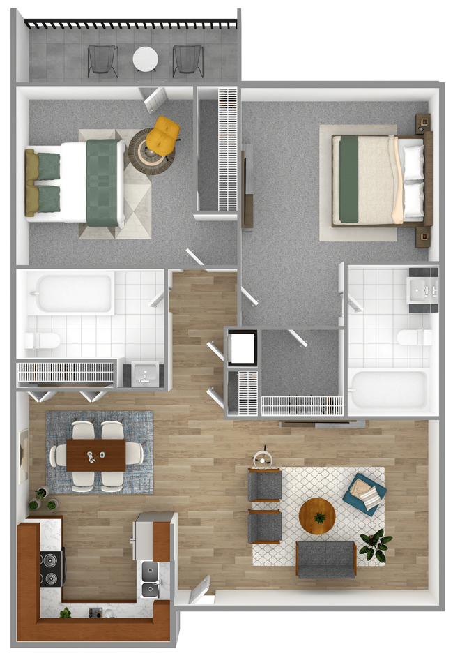 Floorplan - Palomar Apartment Homes