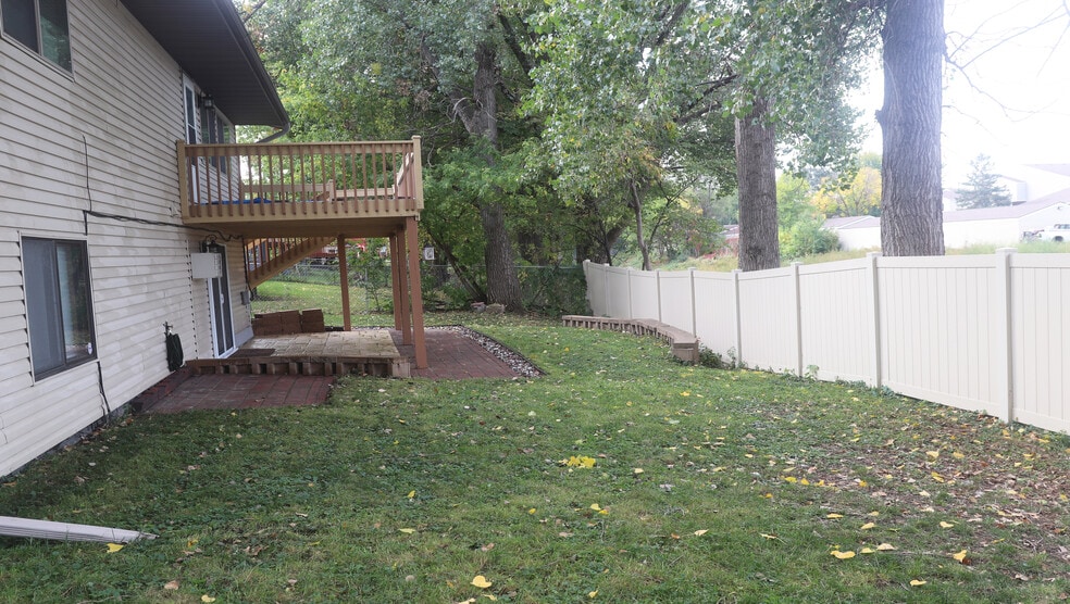Private Backyard with Patio - 6380 7th St NE