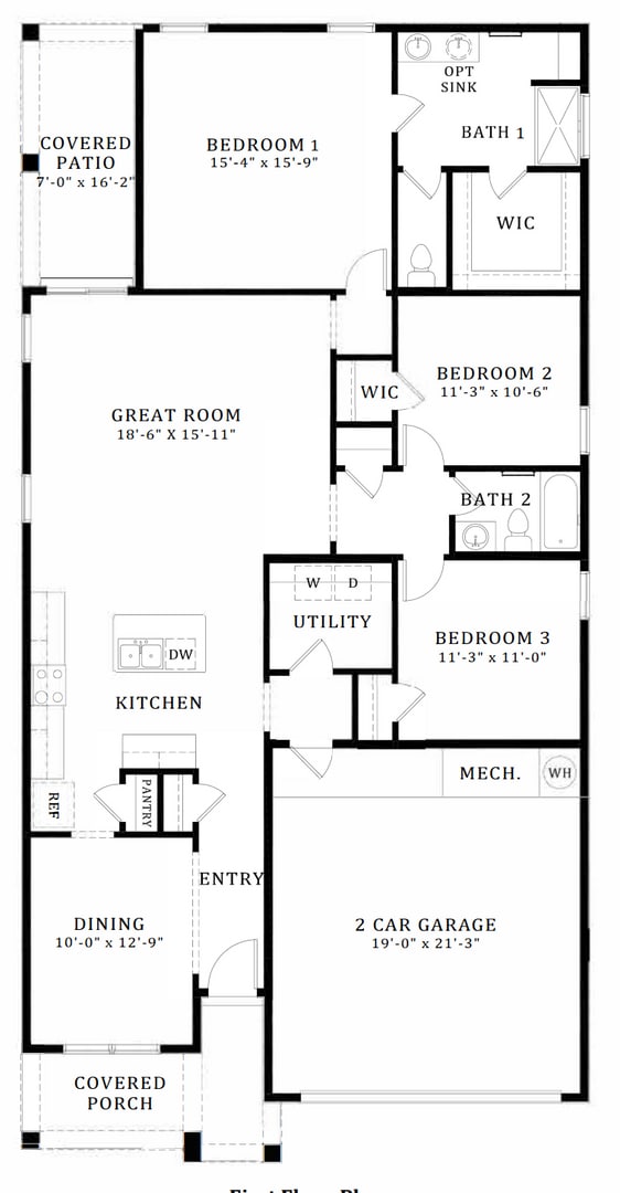 Building Photo - 3 bed 2 bath home in Huning Ranch Energy Efficient Home!