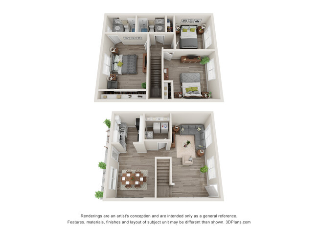 Floorplan - Northgate Townhomes