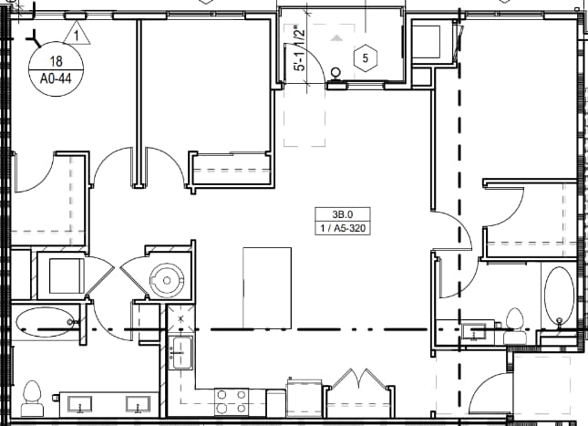 Floorplan - Pascal Gardens Apartments